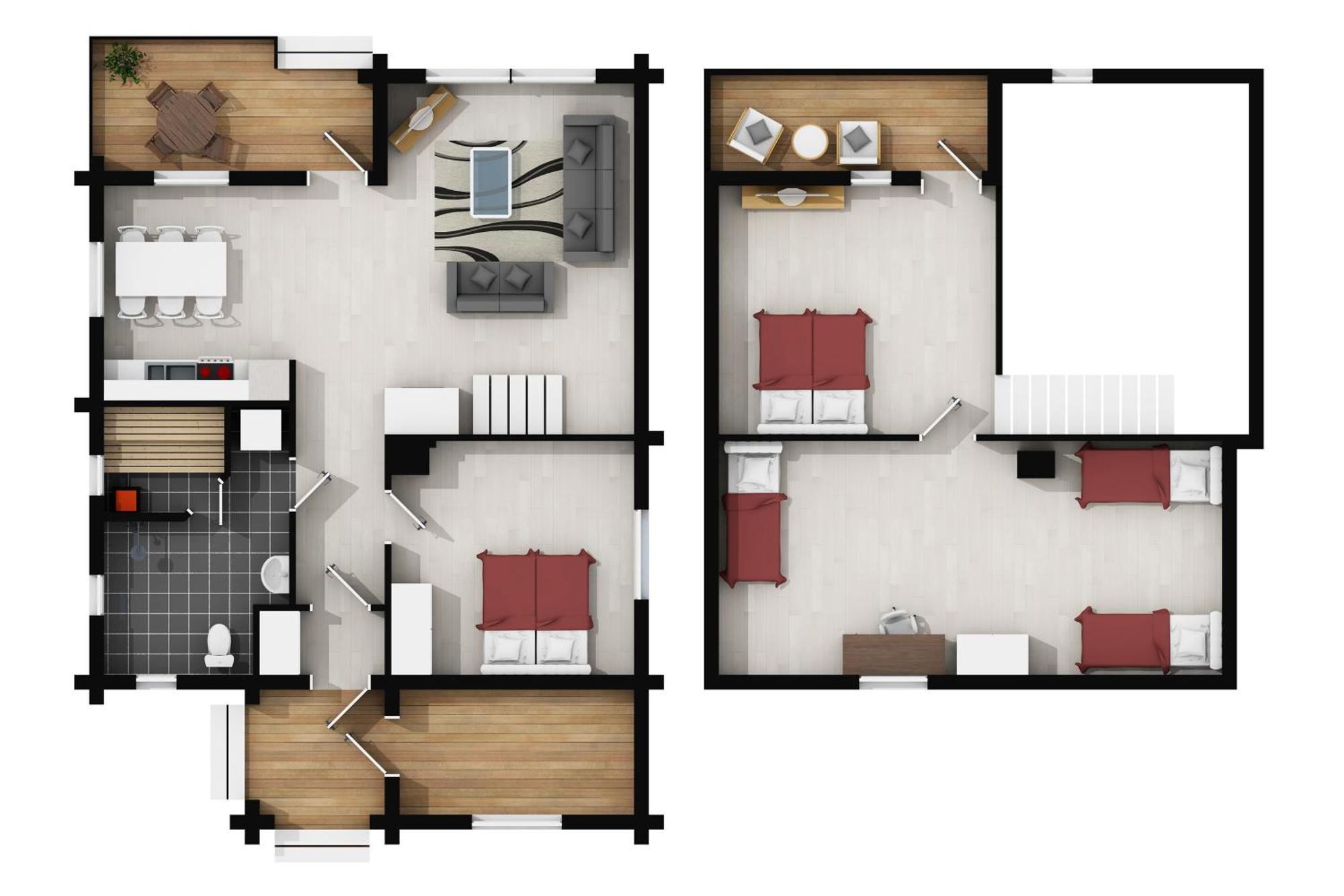 Levi President Vaelirakka Chalet Екстер'єр фото